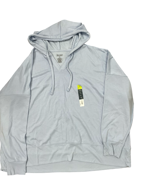 Sweatshirt Hoodie By Tek Gear In Blue, Size:3X