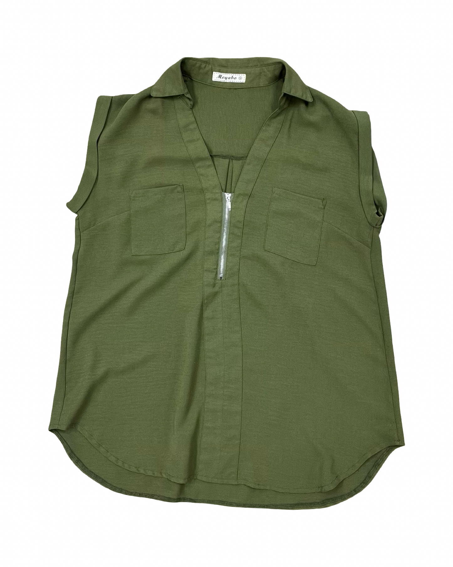 Blouse Ss By Clothes Mentor In Green, Size:Xl