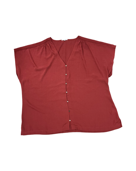 Top Sleeveless By Maurices In Red, Size:1X