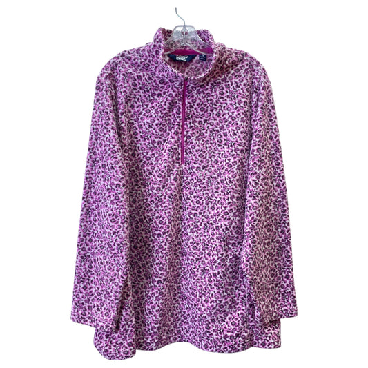 Jacket Other By Lands End In Pink, Size:3X