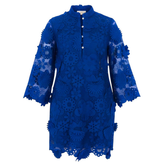 The Seraphina Mini Dress By J. Marie In Blue, Size: XS