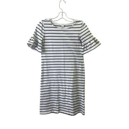 Dress Casual Short By J. Crew In Blue & White, Size:Xxs