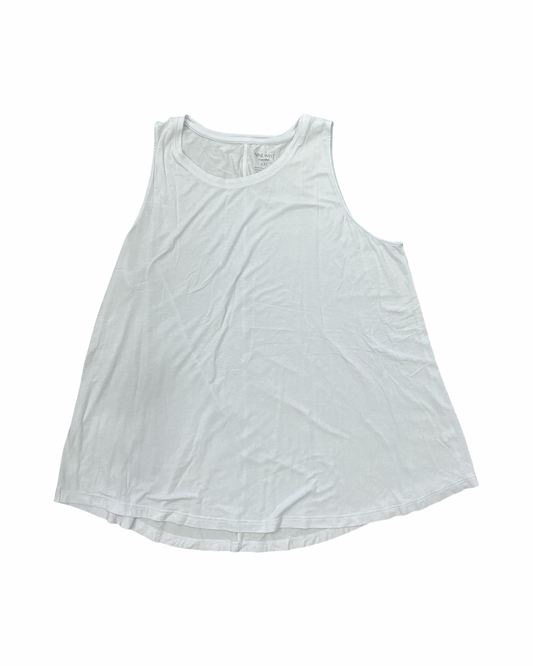 Tank Top By Nine West In White, Size:1X