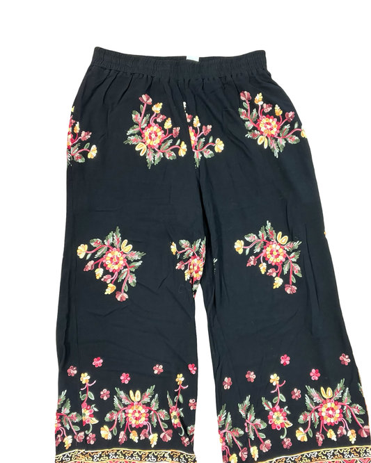 Pants Lounge By Clothes Mentor In Black, Size:3X