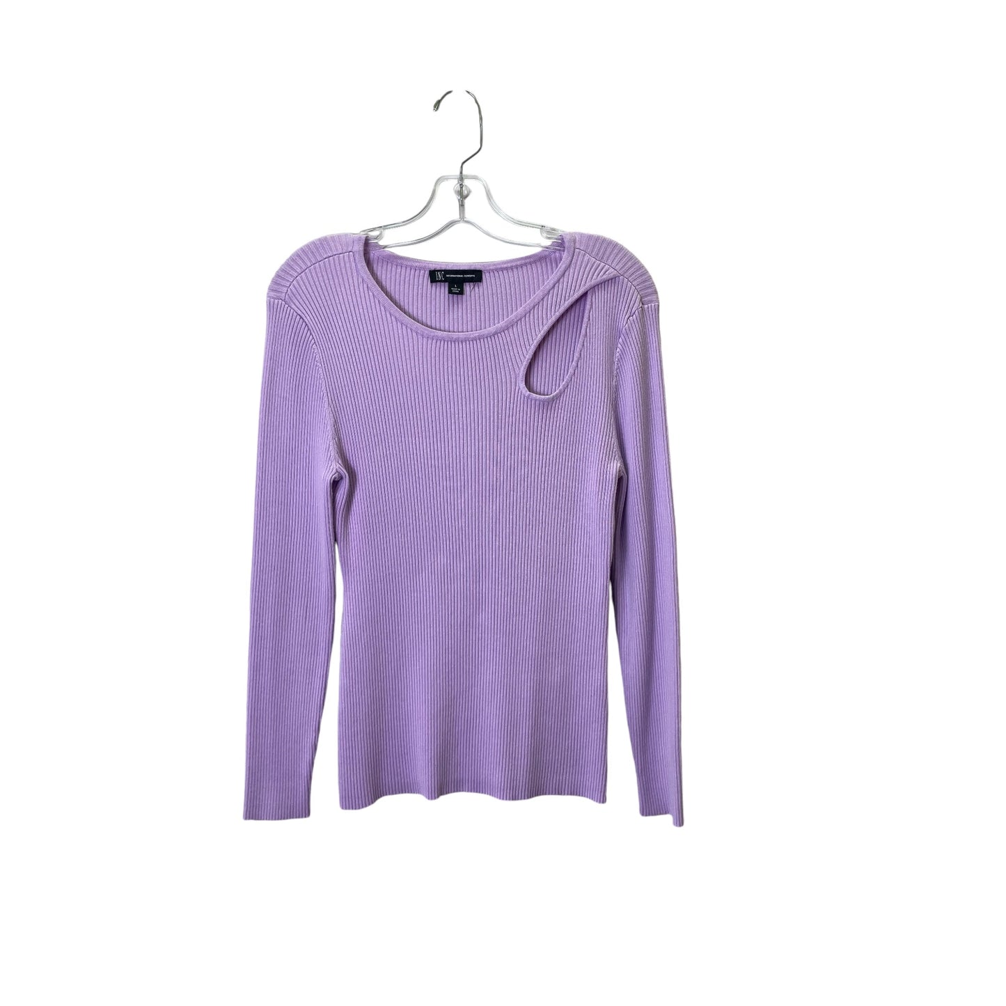 Sweater By Inc In Purple, Size:L