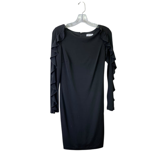 Dress Casual Short By Calvin Klein In Black, Size:2