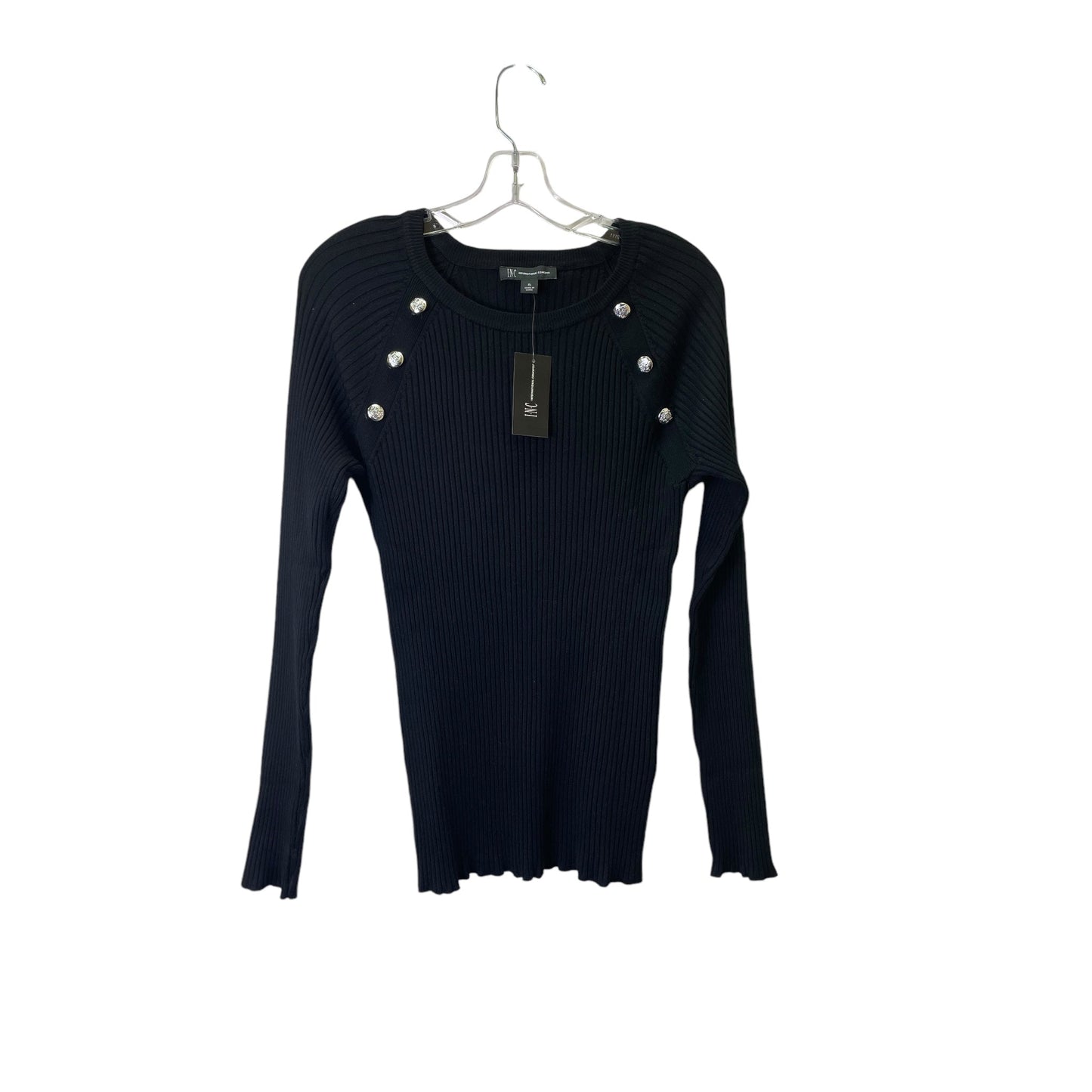 Sweater By Inc In Black, Size:Xl