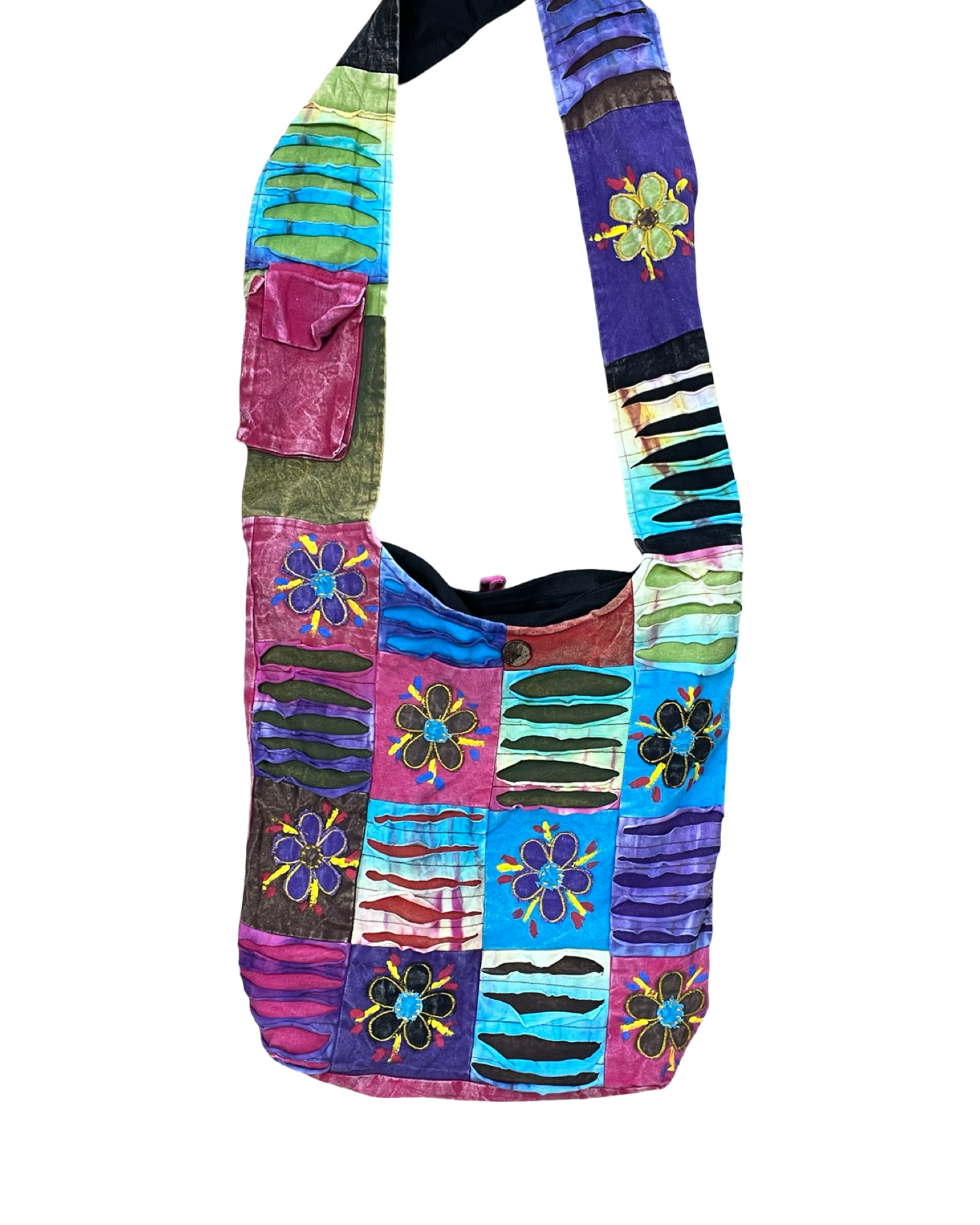 Crossbody By Clothes Mentor In Multi, Size:Medium