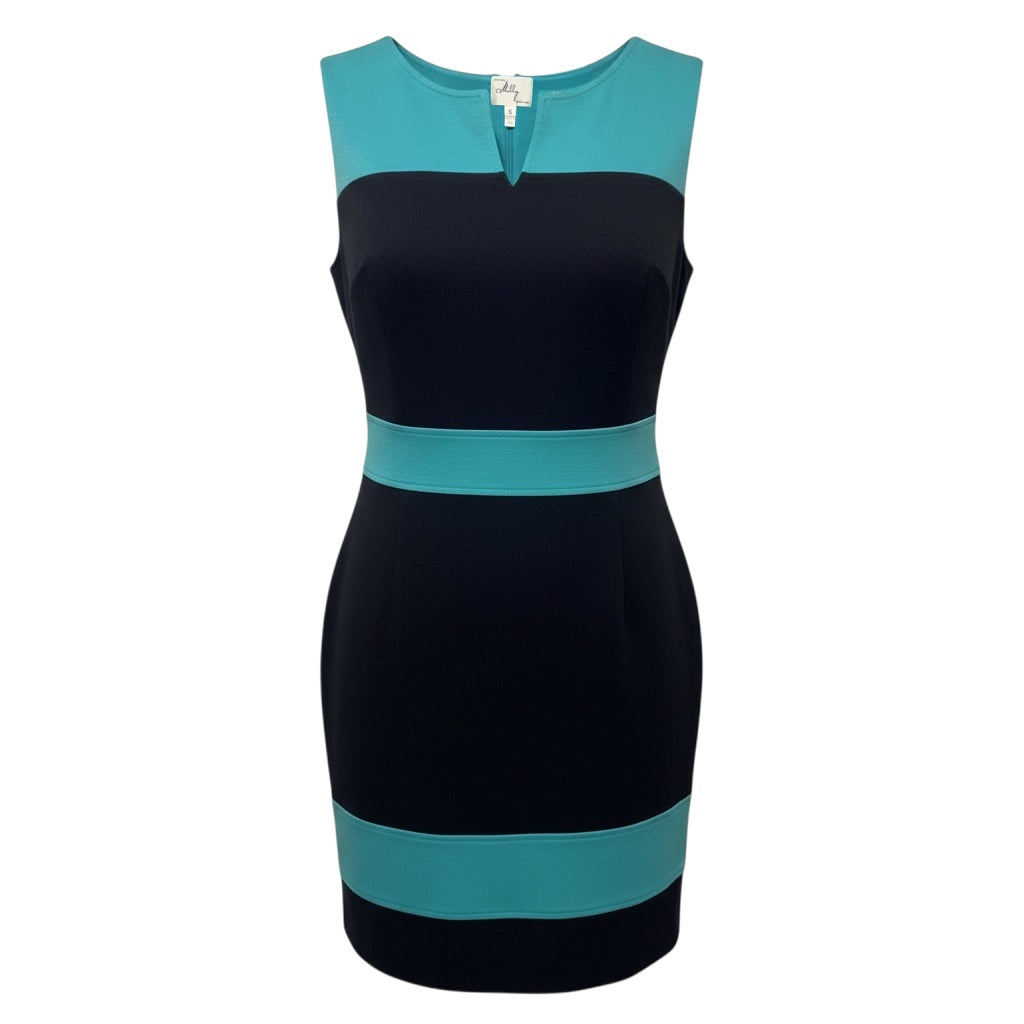 Knit Short Dress Designer By Milly In Blue, Size: S