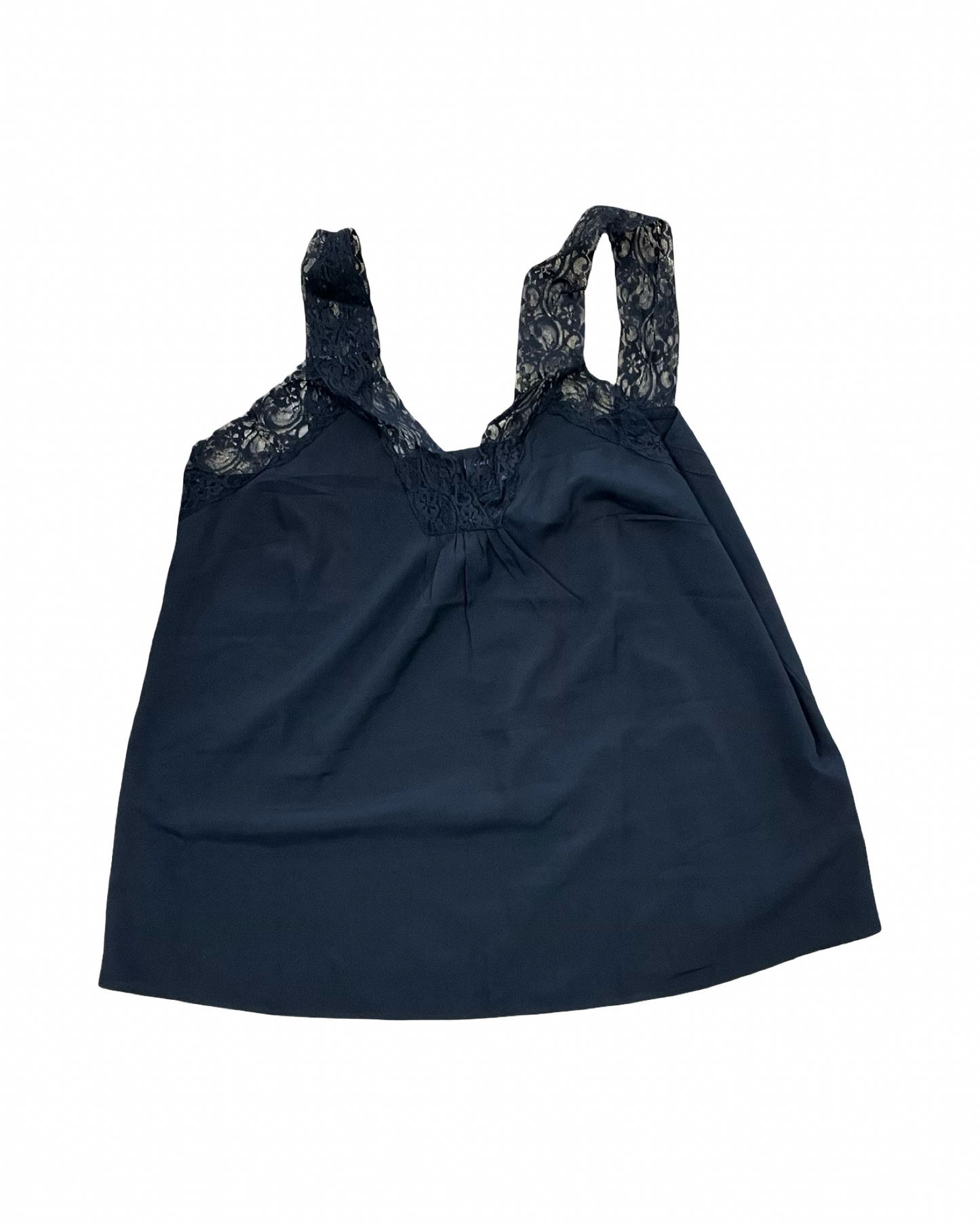 Top Sleeveless By Ashley Stewart In Black, Size:Xl
