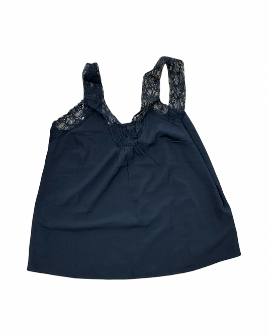 Top Sleeveless By Ashley Stewart In Black, Size:Xl