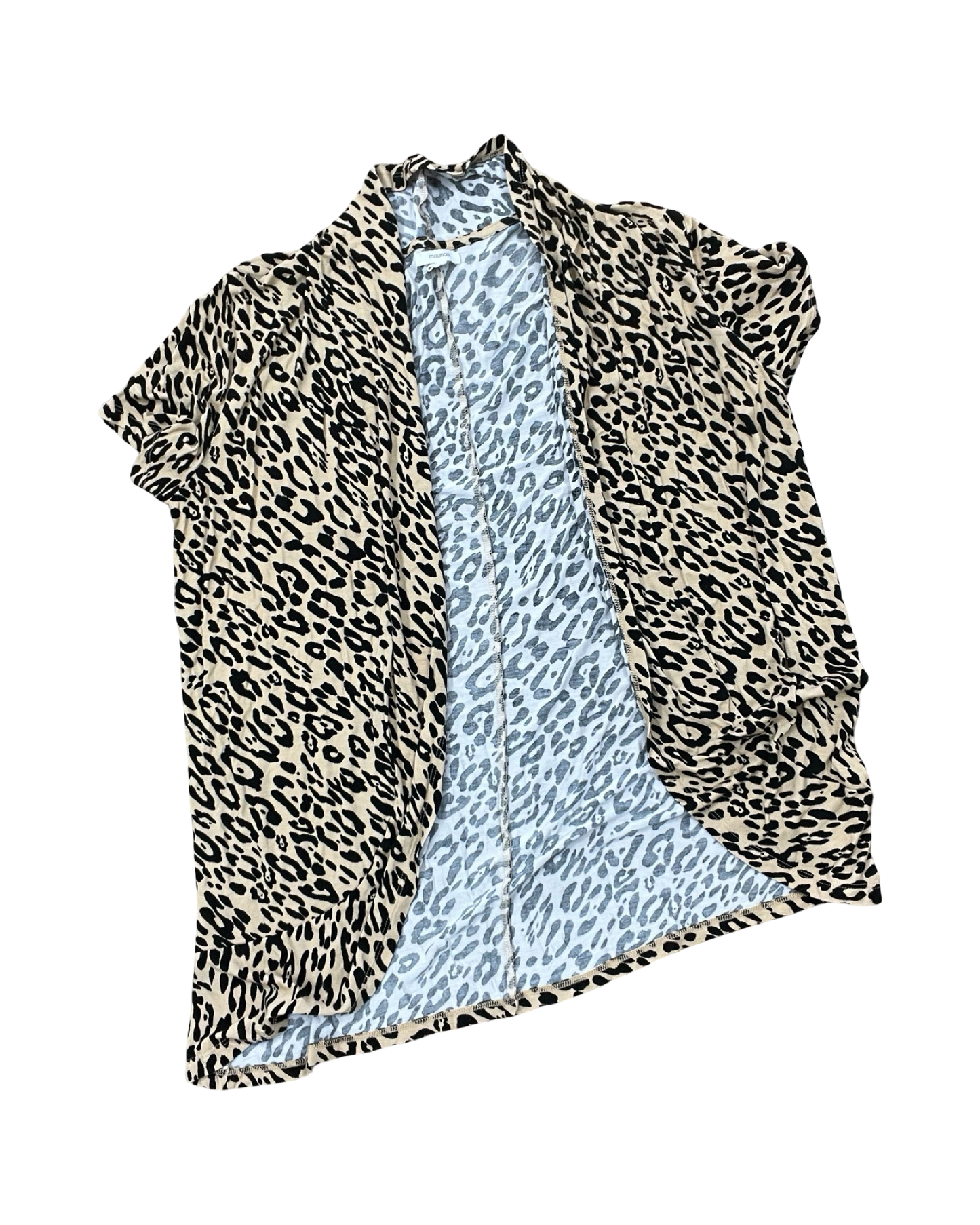 Cardigan By Maurices In Animal Print, Size:L