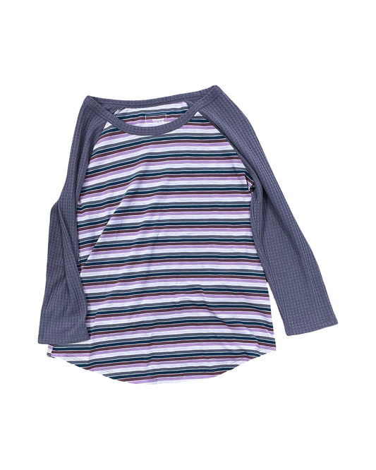 Top 3/4 Sleeve By Sonoma In Purple, Size:S