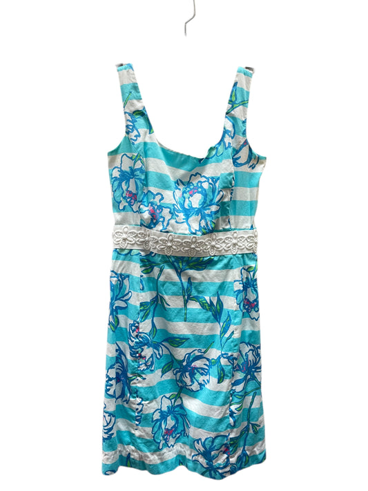 Dress Designer By Lilly Pulitzer In Blue, Size:4