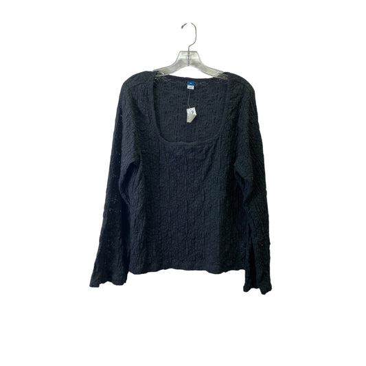 Top Ls By Old Navy In Black, Size:1X