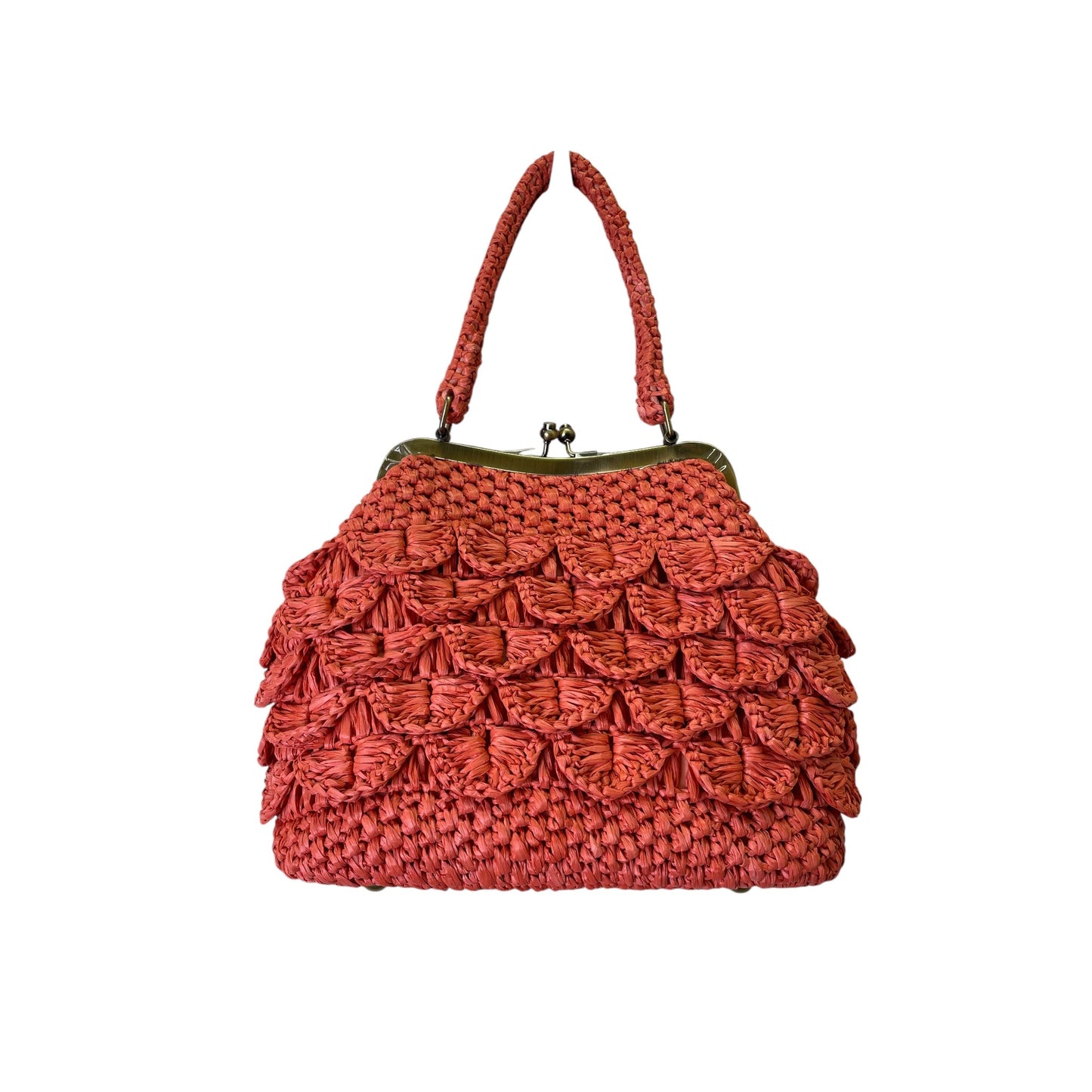 Handbag Designer By Patricia Nash In Coral, Size:Small