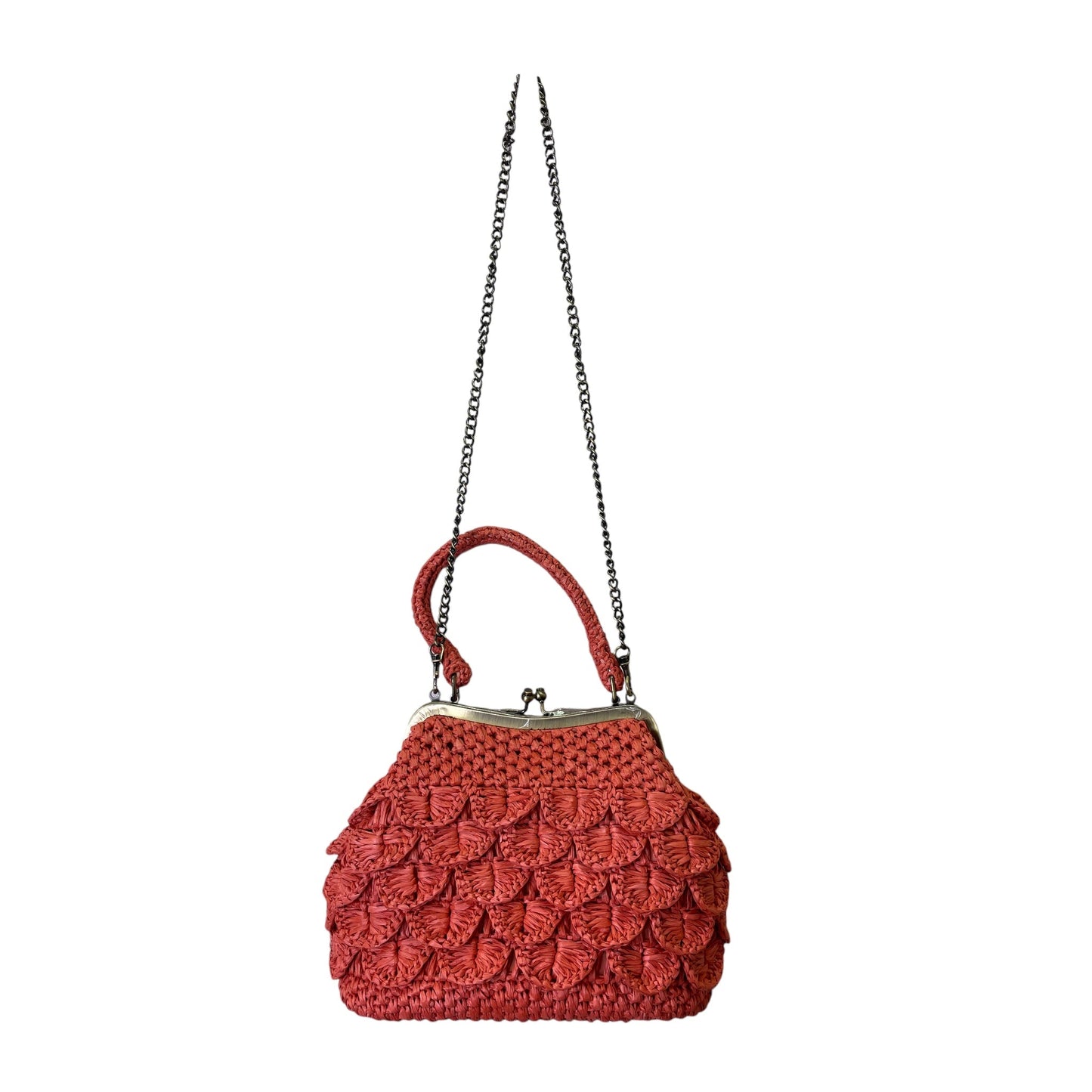 Handbag Designer By Patricia Nash In Coral, Size:Small