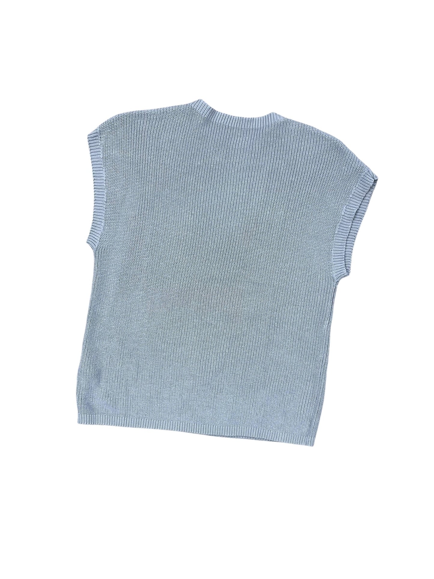Sweater Ss By Clothes Mentor In Grey, Size:M