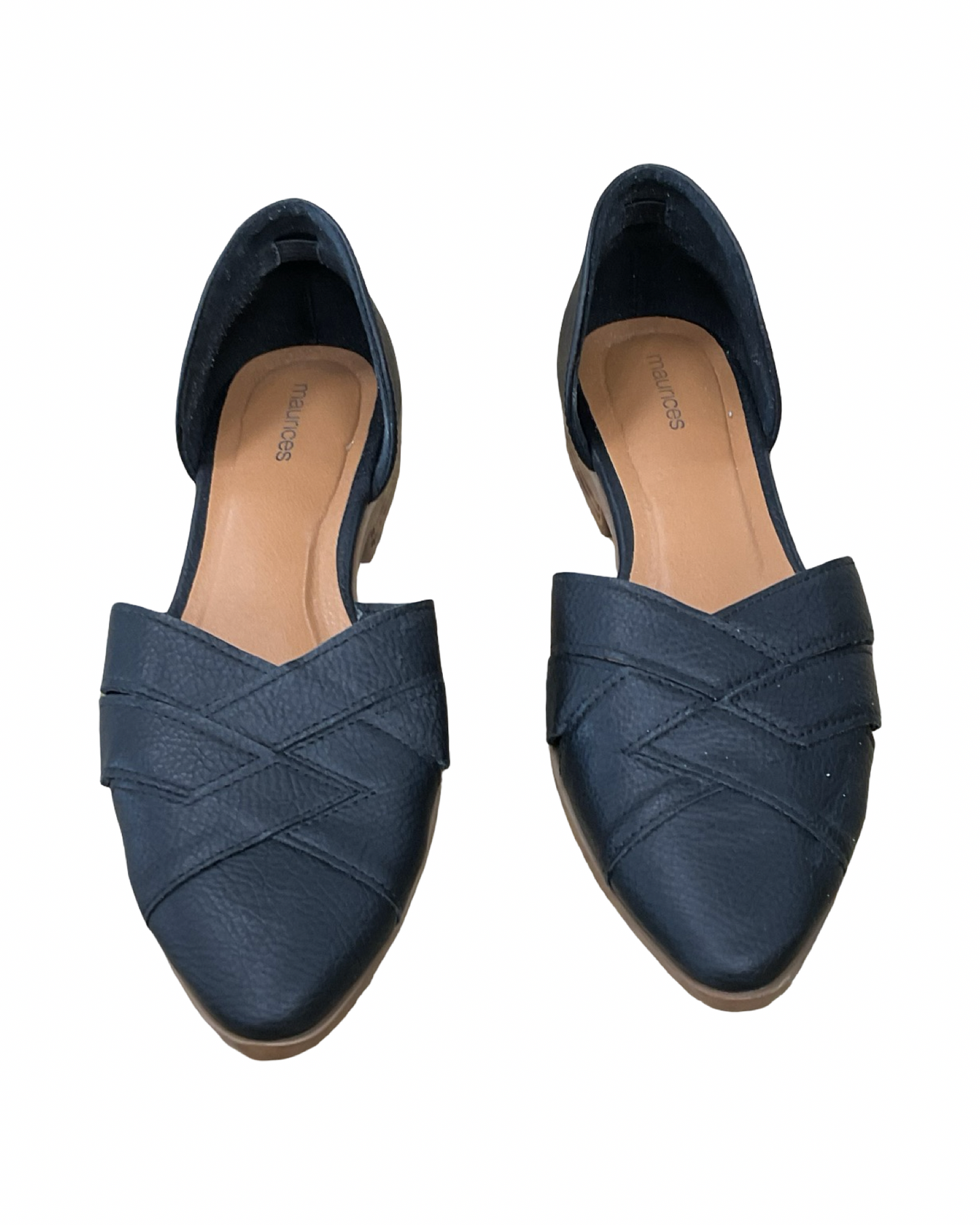 Shoes Flats By Maurices In Black, Size:9.5