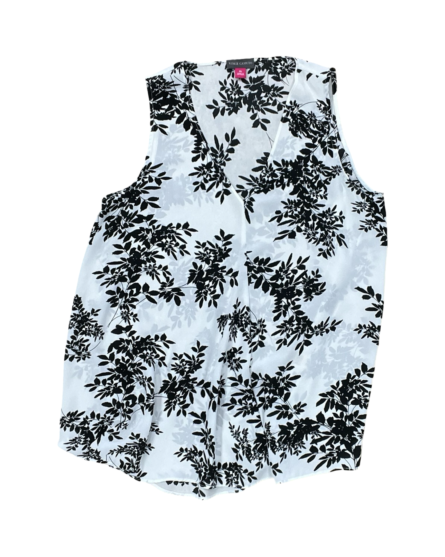 Top Sleeveless By Vince Camuto In White, Size:Xs