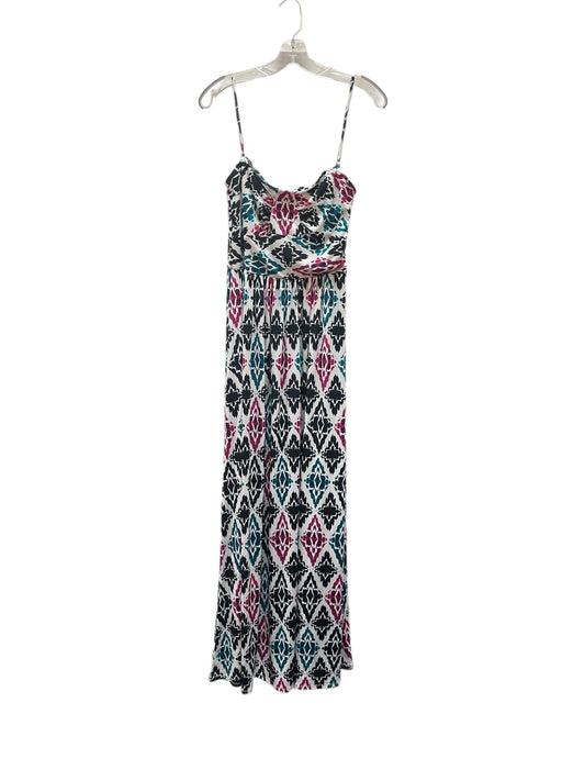 Dress Casual Maxi By Ann Taylor In Multi, Size:8