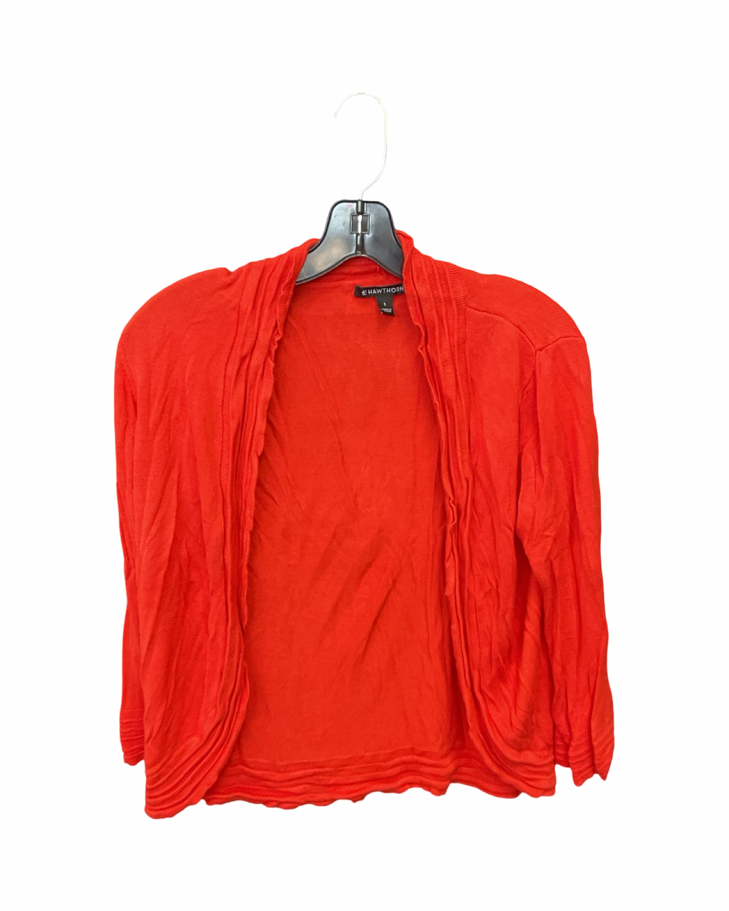 Cardigan By 41 Hawthorn In Orange, Size:L