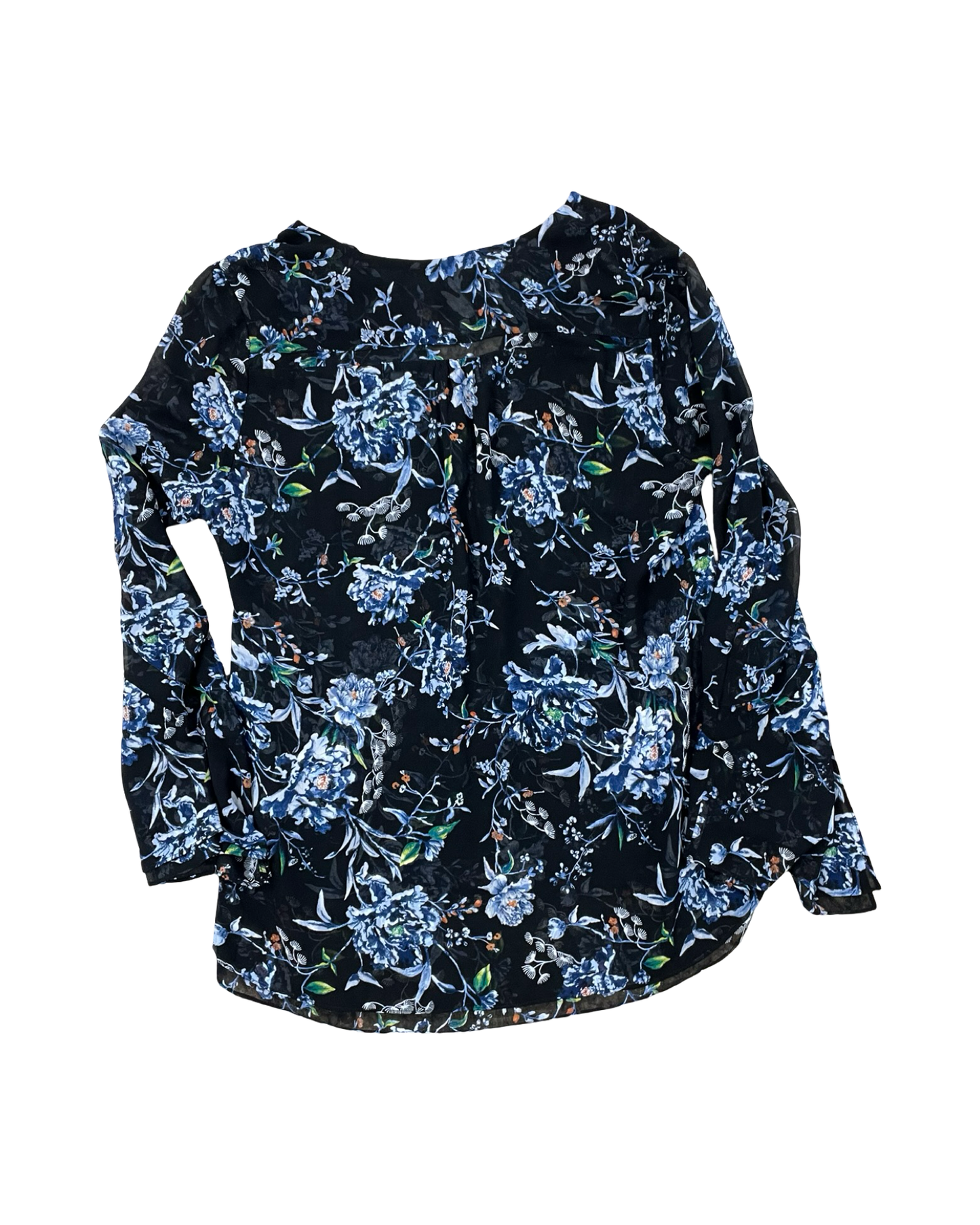 Top Ls By White House Black Market In Floral Print, Size:M