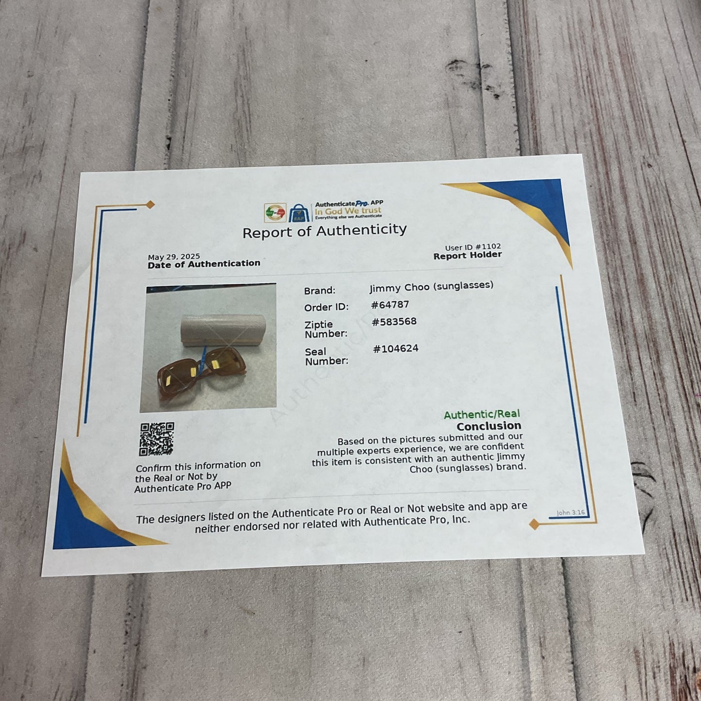 Sunglasses Luxury Designer By Jimmy Choo In Brown