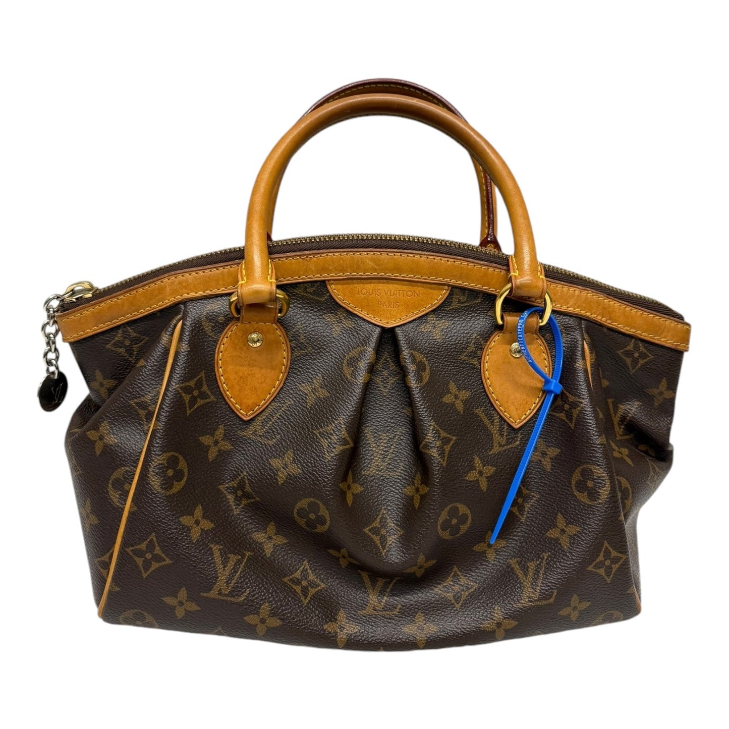 Handbag Luxury Designer By Louis Vuitton In Brown, Size:Medium