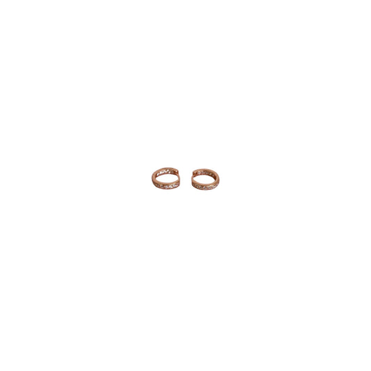 Earrings Sterling Silver By Cme In Rose Gold