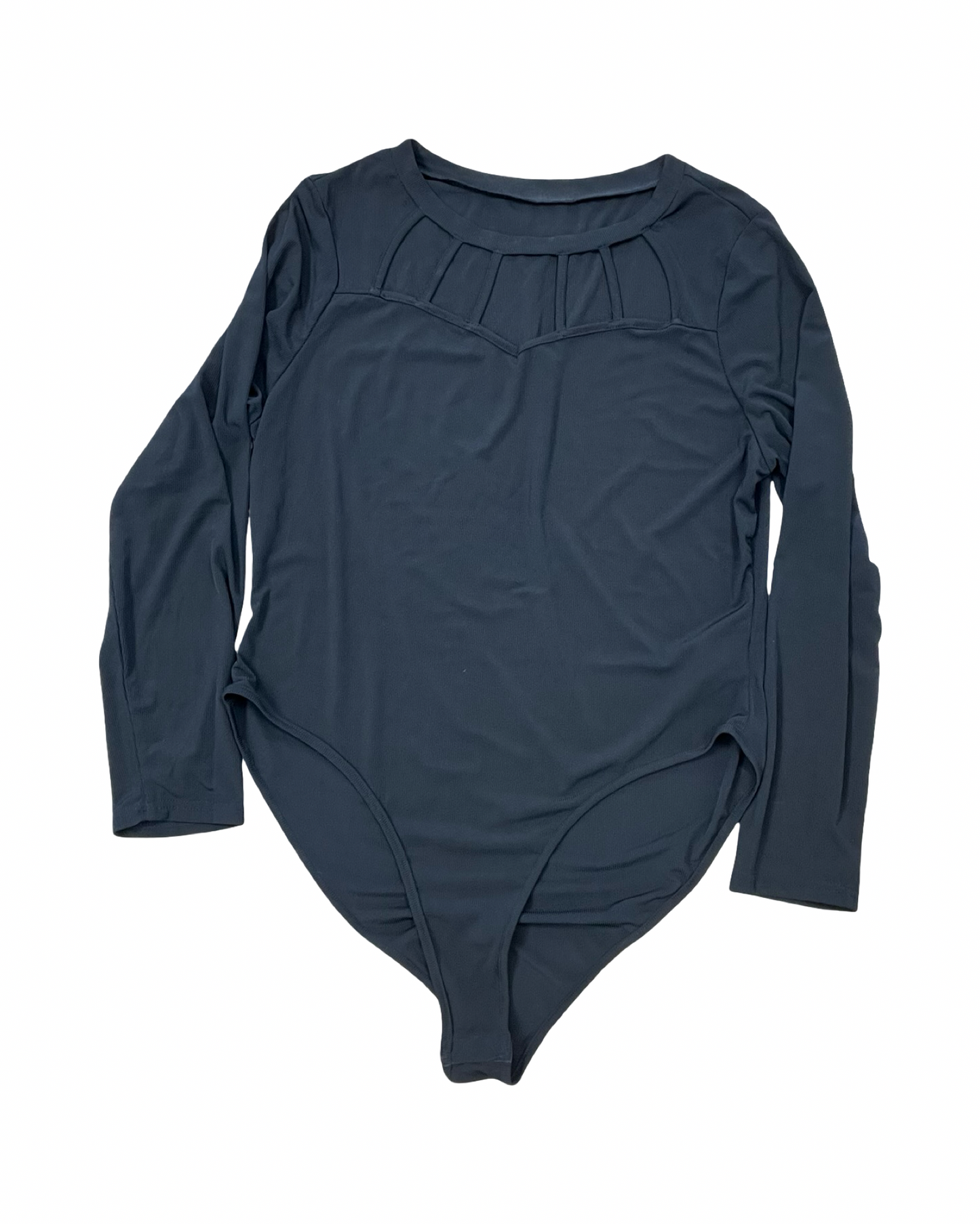 Bodysuit By Shein In Black, Size:1X