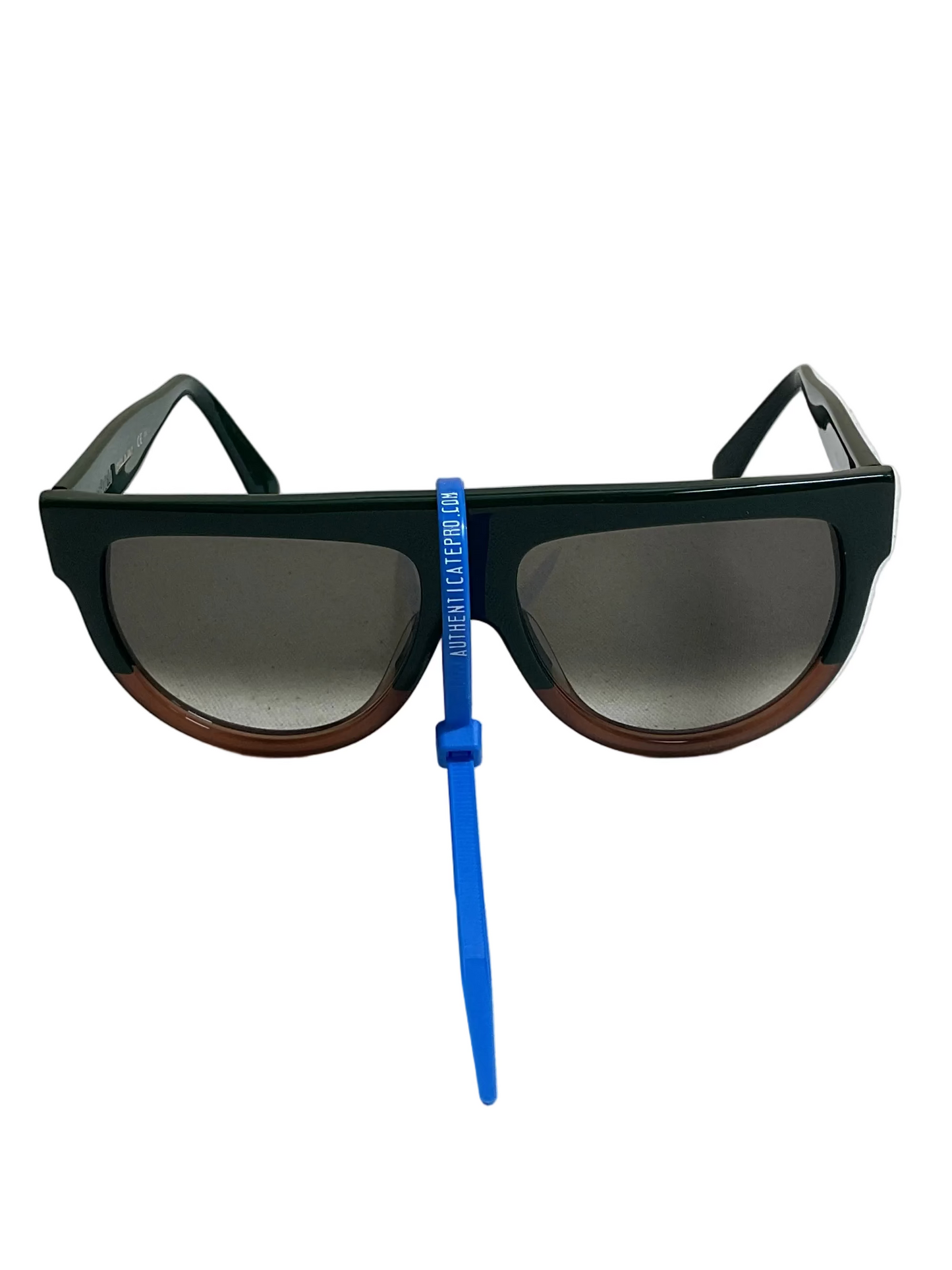 Sunglasses Luxury Designer By Celine In Brown & Green