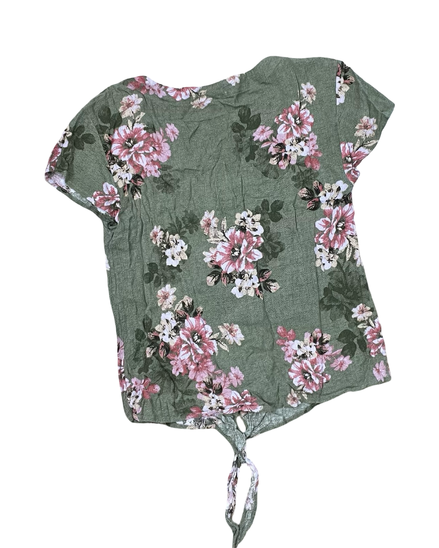 Blouse Ss By Maurices In Green, Size:S