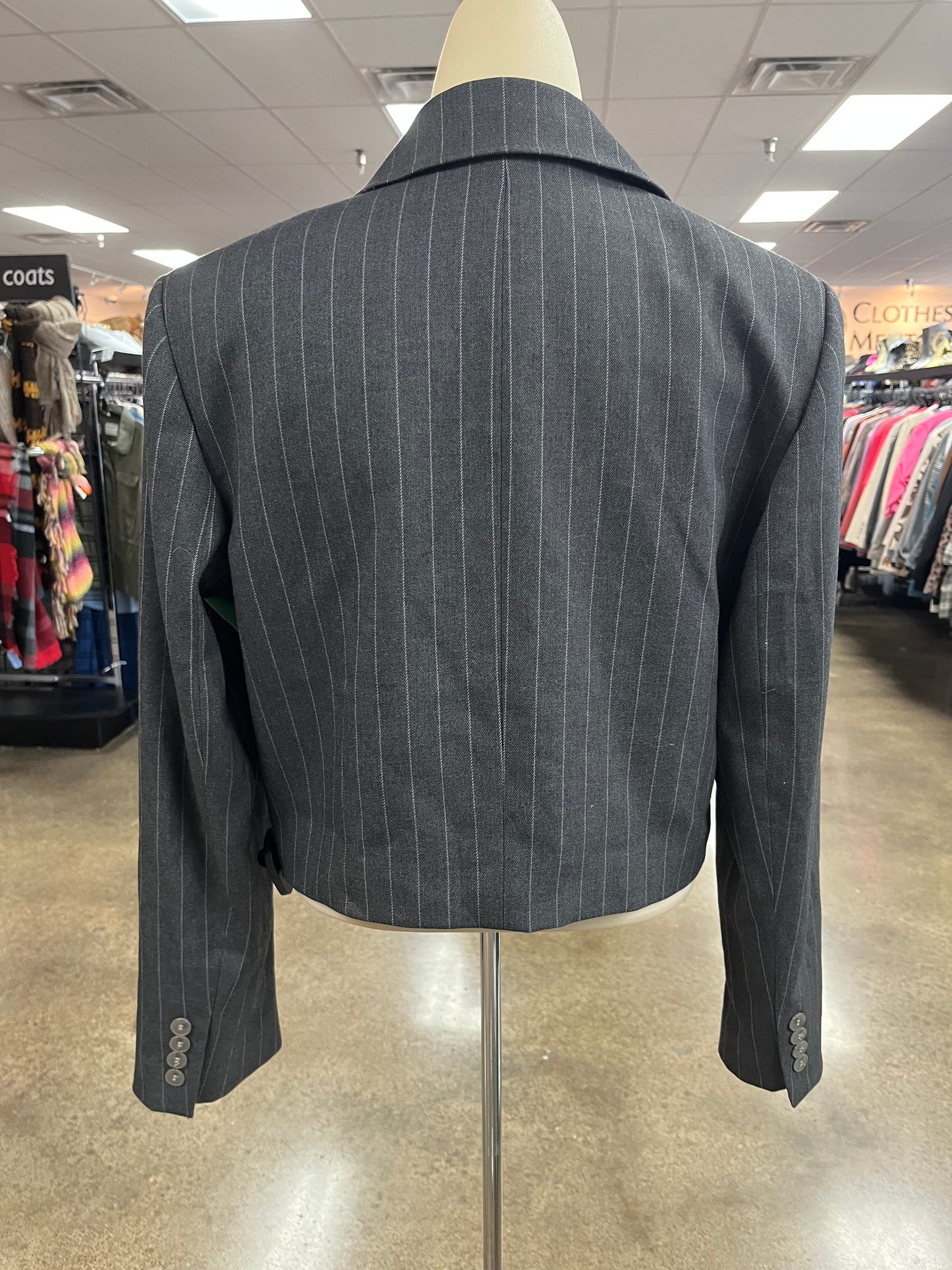 Blazer By Gianni Bini In Grey, Size:S