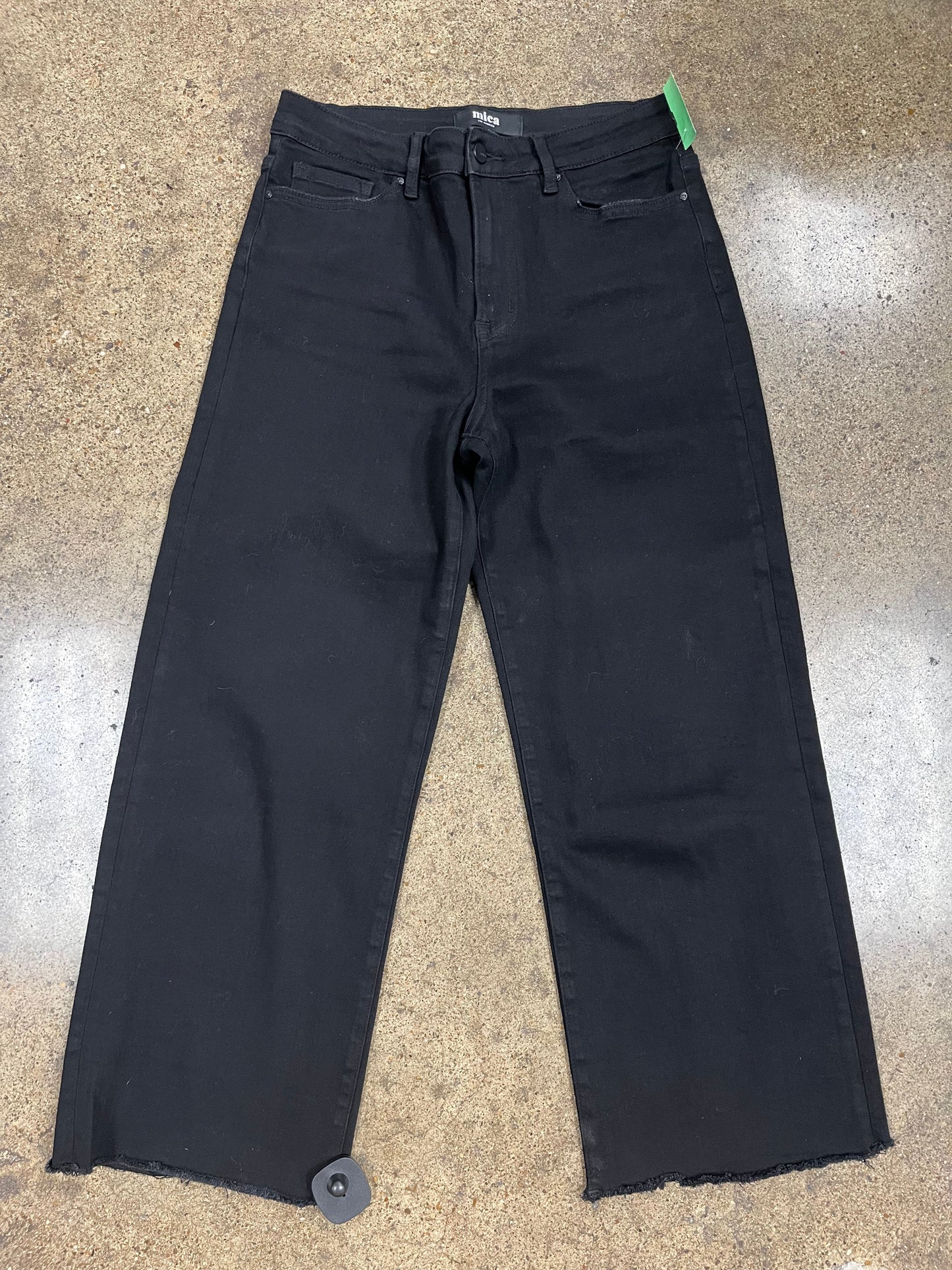 Jeans Wide Leg By Clothes Mentor In Black, Size:8