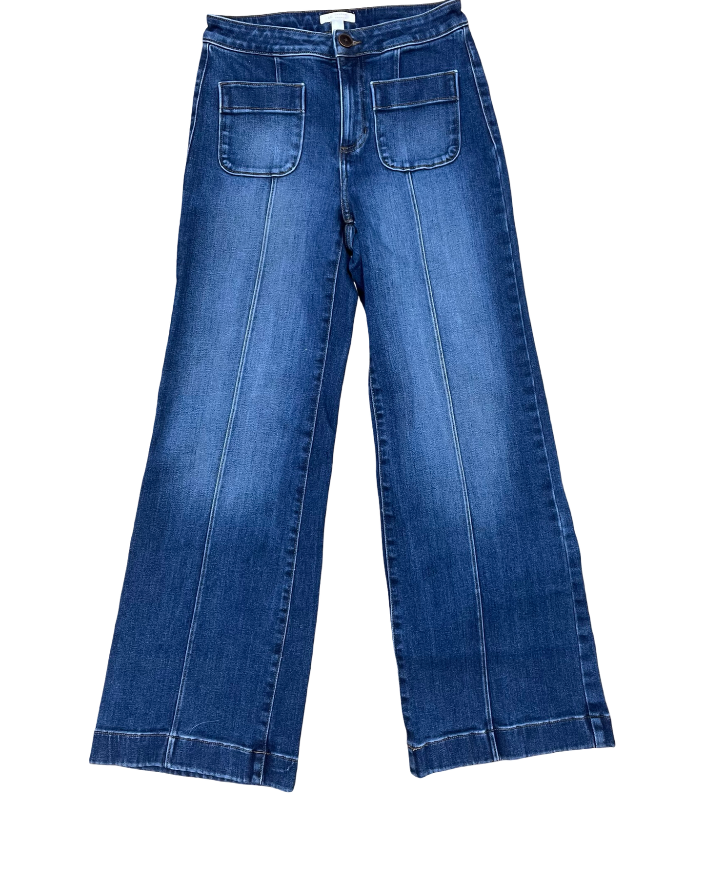 Jeans Wide Leg By Lc Lauren Conrad In Blue, Size:6