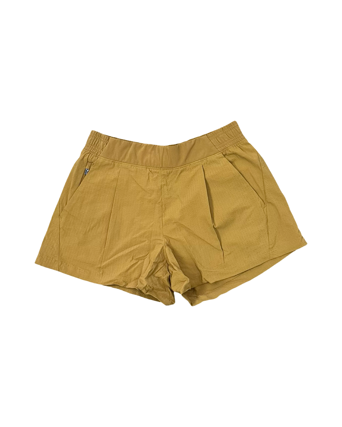 Athletic Shorts By Athleta In Yellow, Size:8