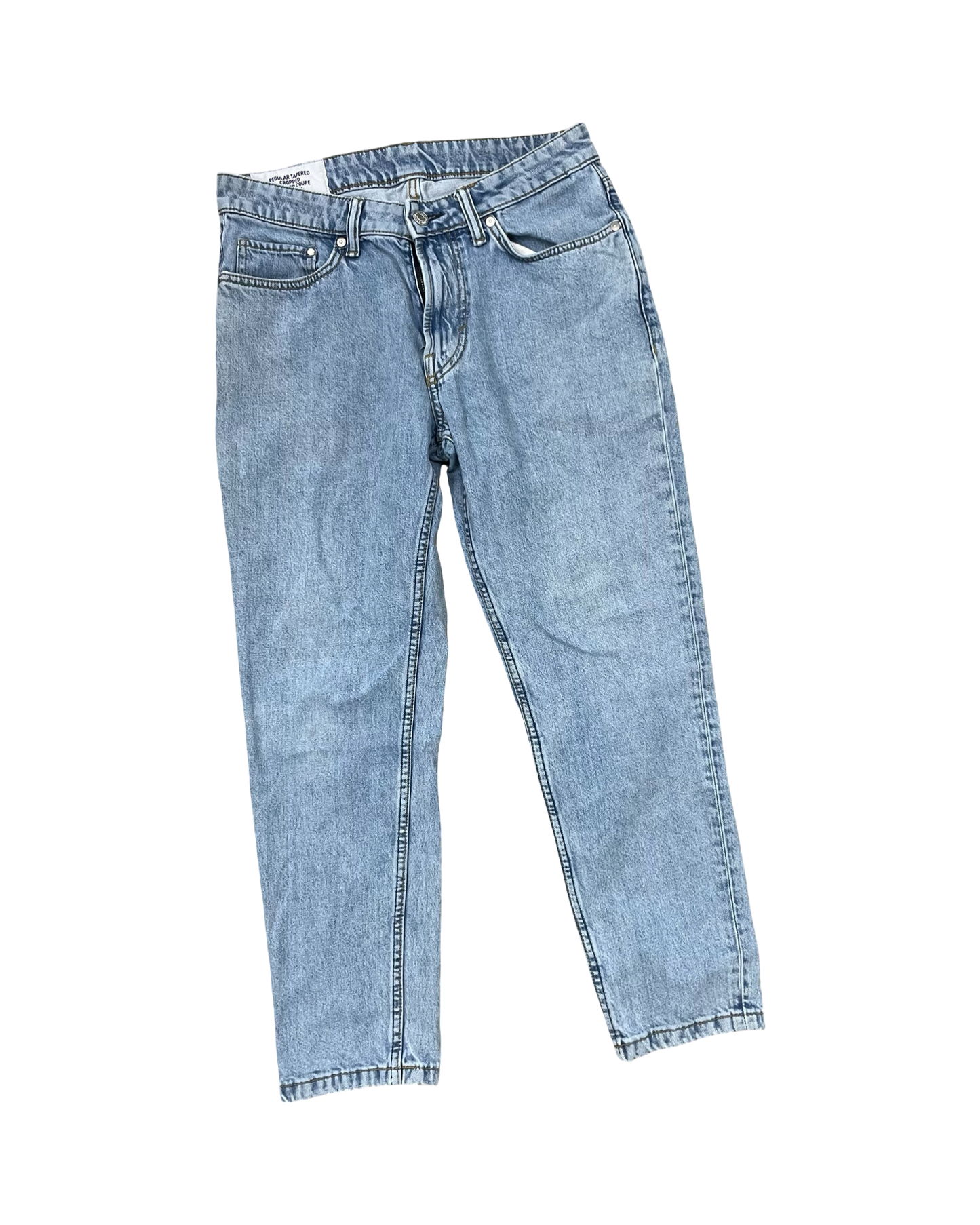 Jeans Cropped By Clothes Mentor In Blue, Size:8