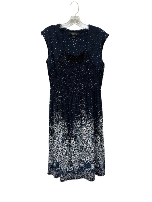 Dress Casual Maxi By Michael By Michael Kors In Blue, Size:Xs