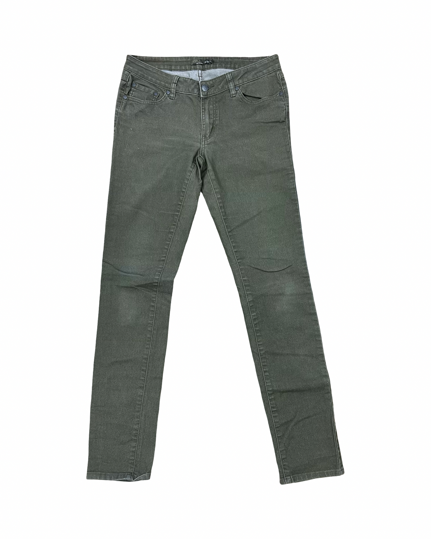 Jeans Skinny By Prana In Green, Size:8