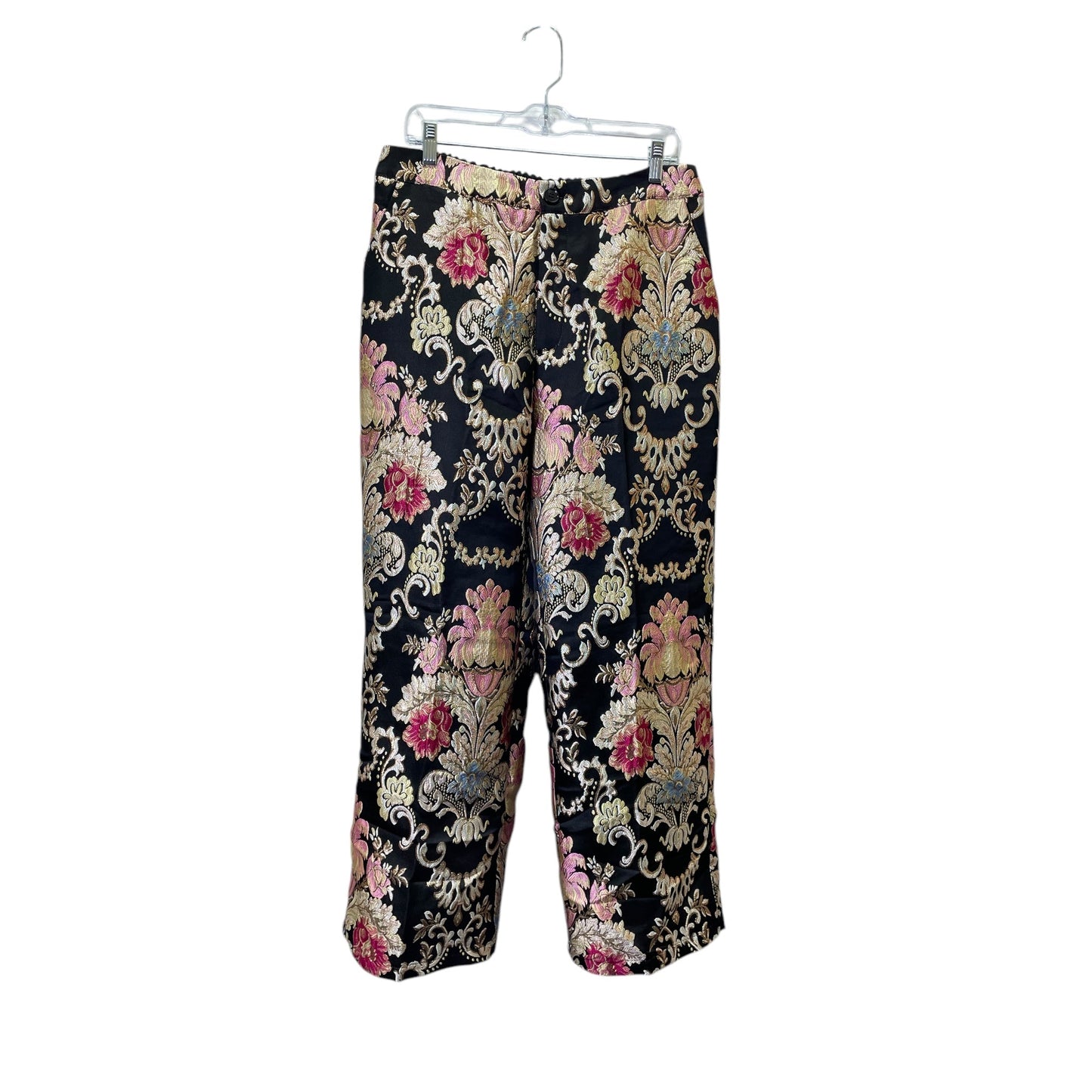 Pants Set 2Pc By Stylewe In Black & Gold, Size:Xl