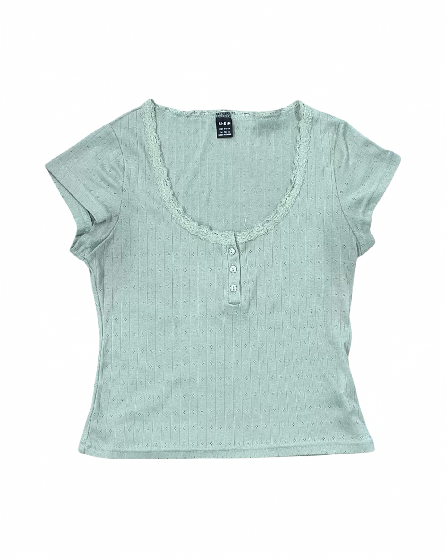 Top Ss By Shein In Green, Size:M