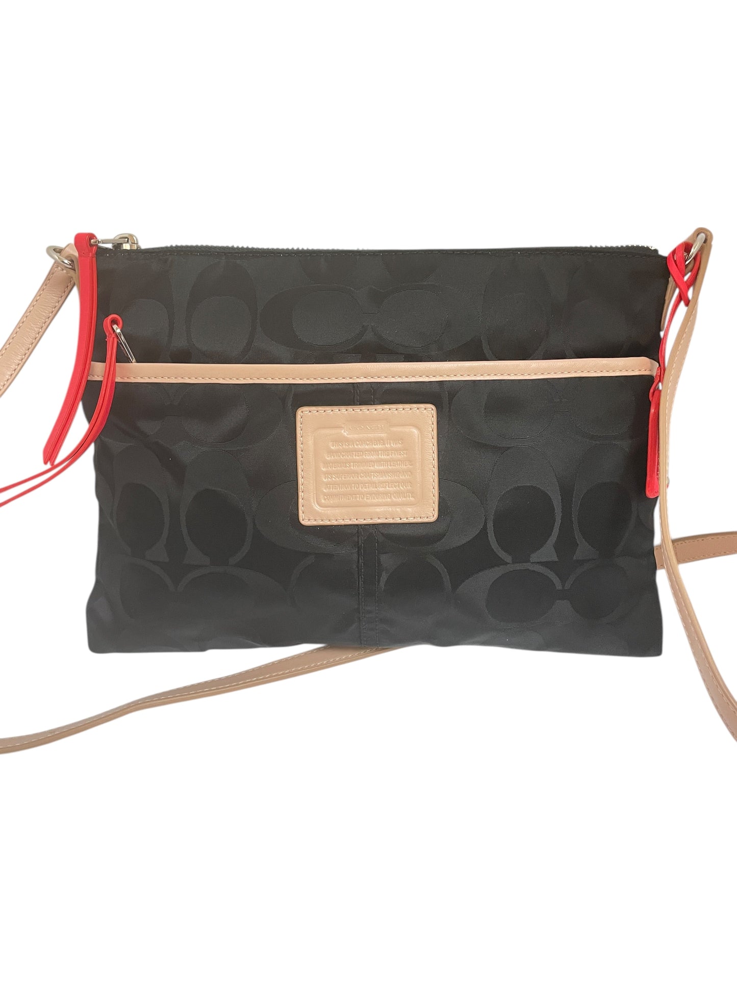Crossbody Designer By Coach In Black, Size:Medium