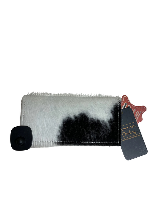 Wallet Leather By Cmc In Animal Print, Size:Medium