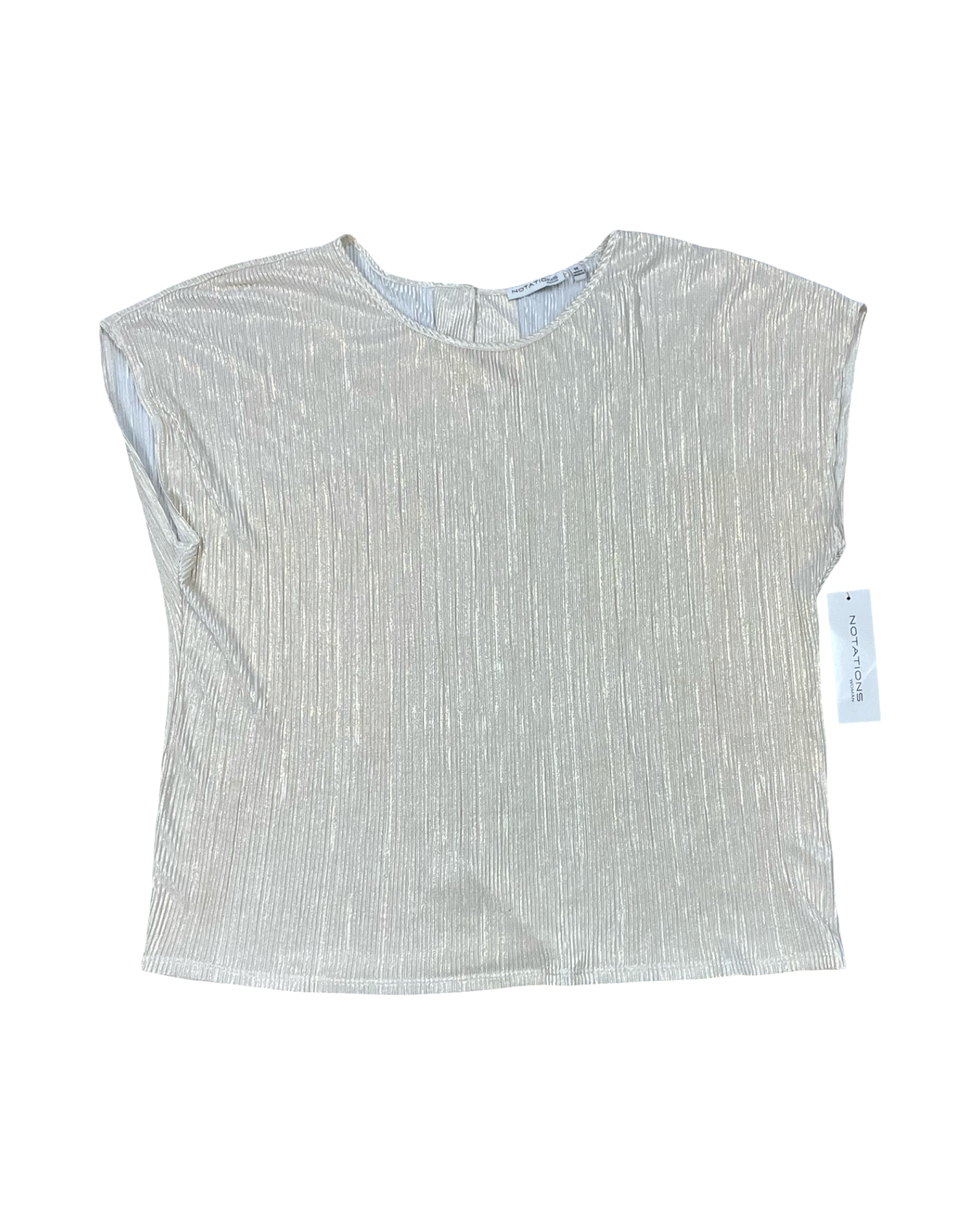 Top Ss By Notations In Gold, Size:3X