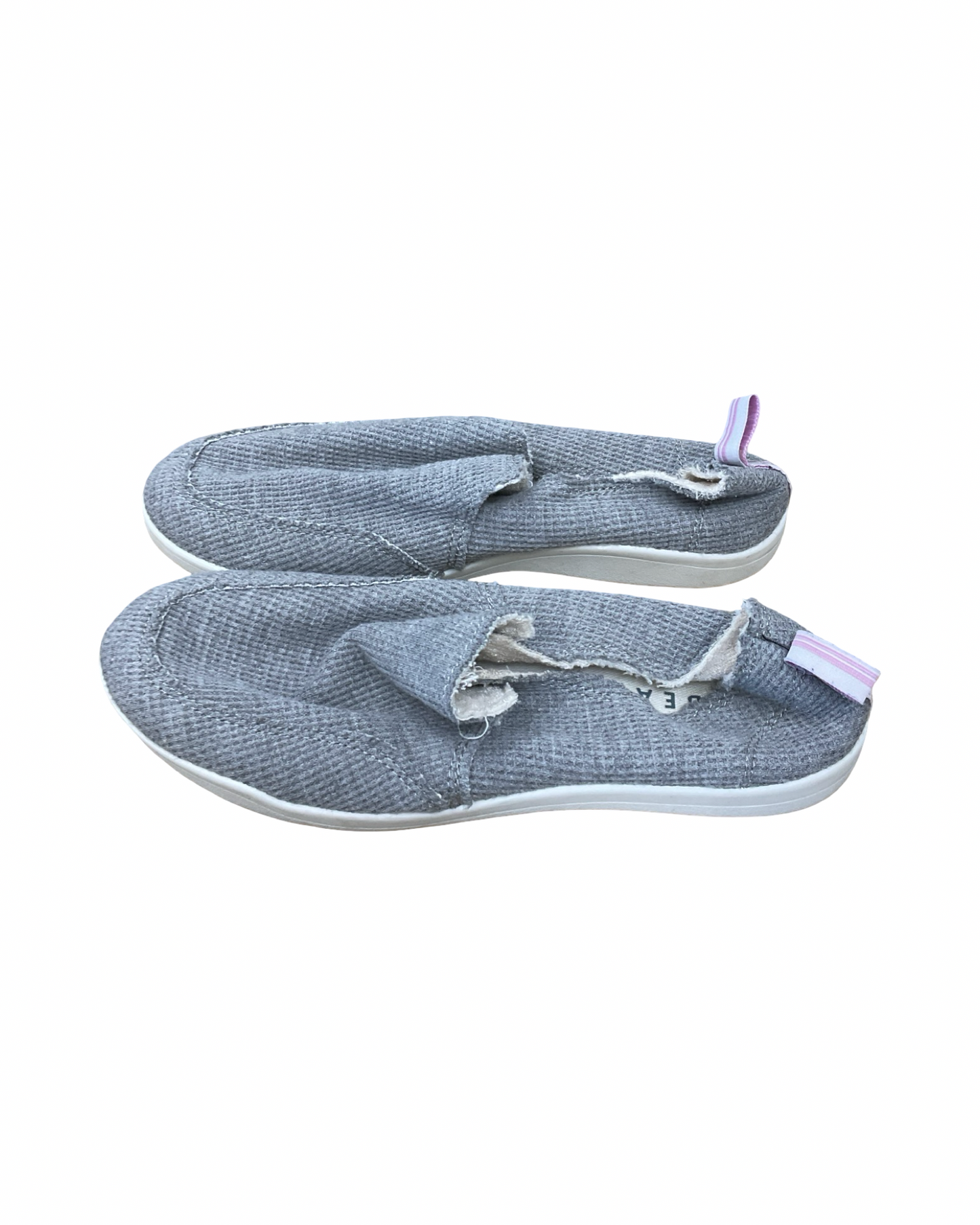 Shoes Flats By Vionic In Grey, Size:8