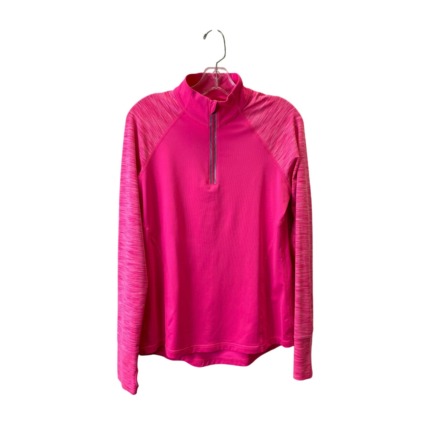 Athletic Top Ls Collar By Ideology In Pink, Size:M