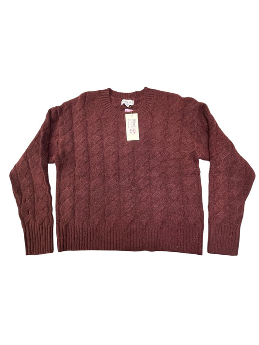 Sweater By Evereve In Maroon, Size:Xs