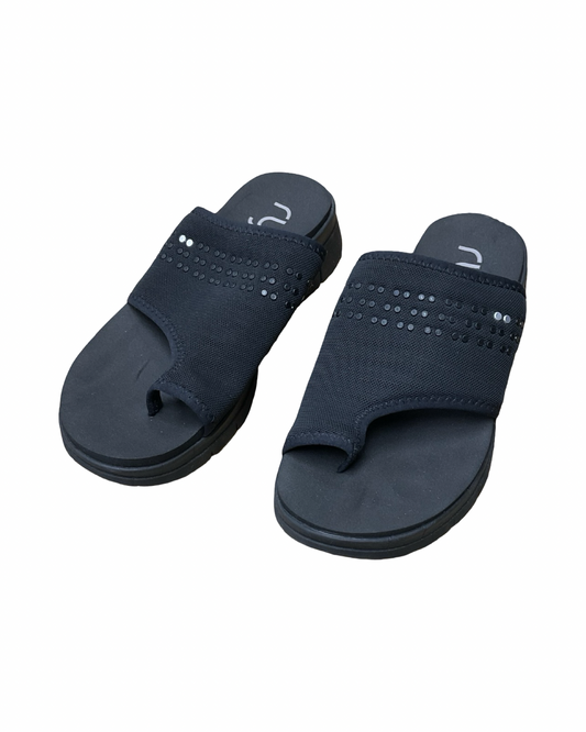Sandals Flats By Ryka In Black, Size:6