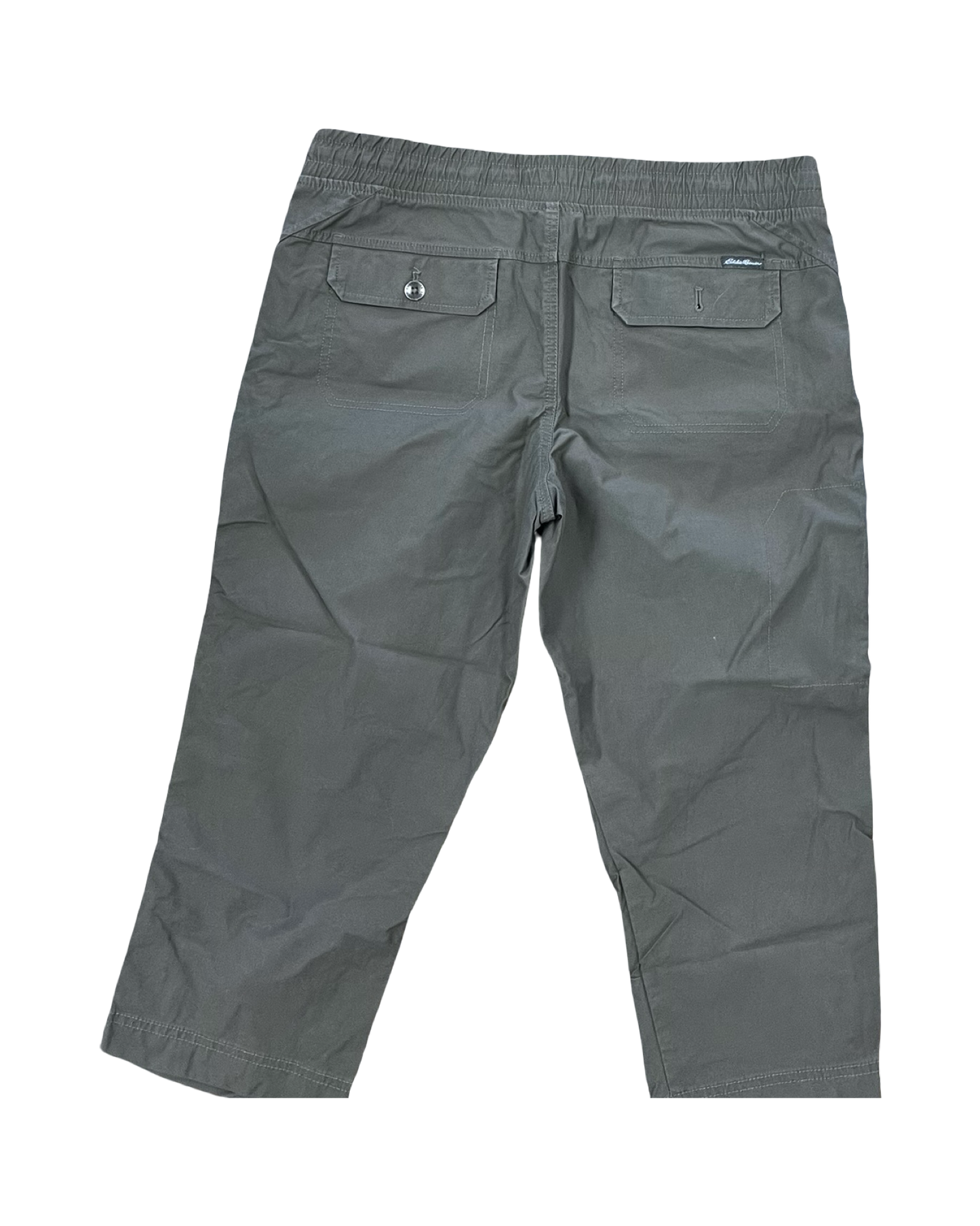 Pants Cropped By Eddie Bauer In Green, Size:8